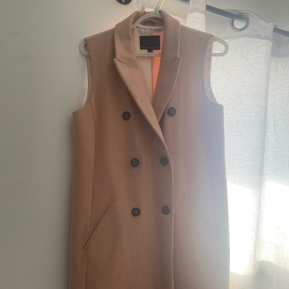 Banana Republic Long Blazer Vest